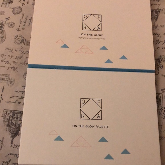 OFRA On The Glow 6 Pan Highlighting & Bronzer Palette 60g NIB - Picture 6 of 11